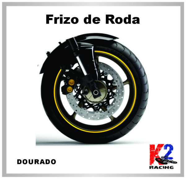 Friso de Roda Dourado
