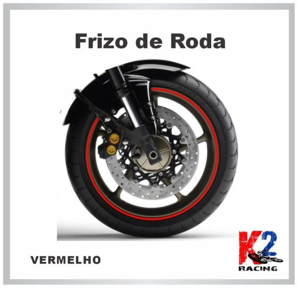 Friso de Roda Vermelho