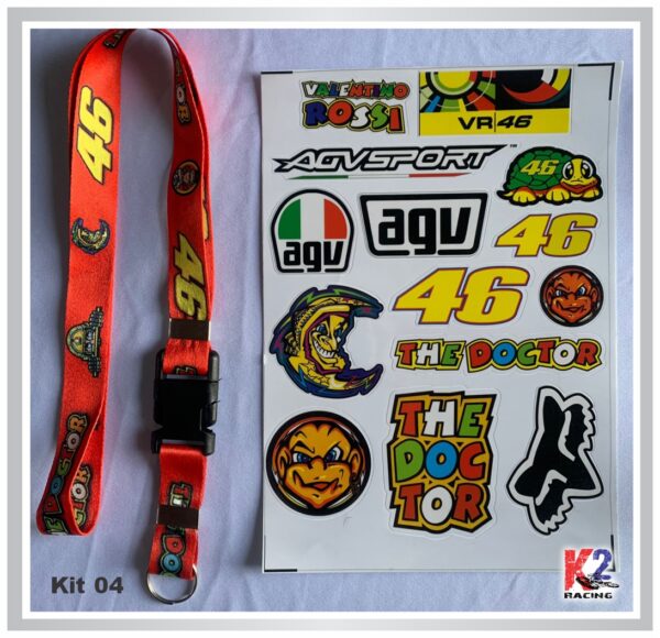 Kit Adesivo + Chaveiro 04
